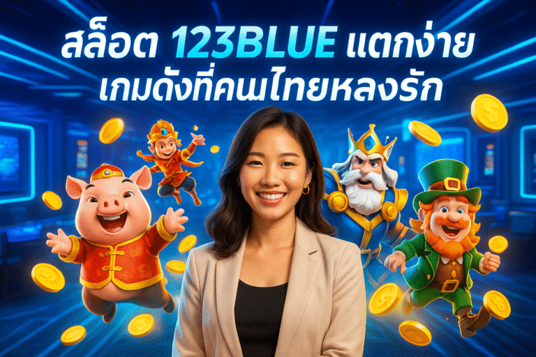 สล็อต 123BLUE แตกง่าย เกมดังที่คนไทยหลงรัก