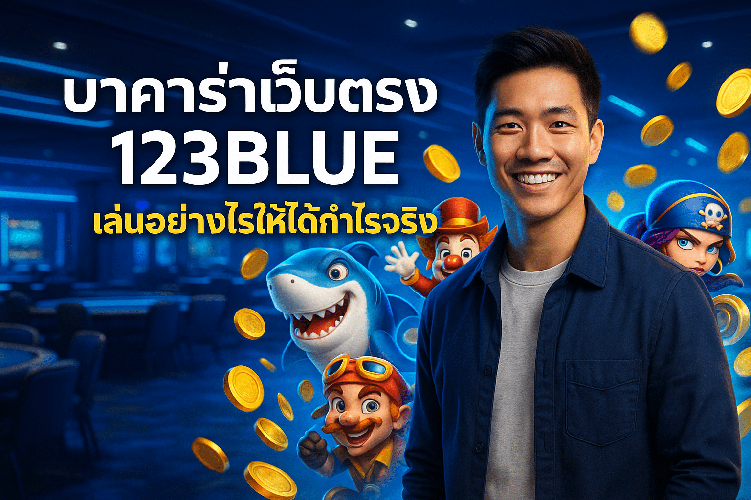 บาคาร่าเว็บตรง 123BLUE เล่นอย่างไรให้ได้กำไรจริง