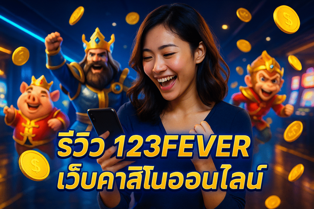 รีวิว 123FEVER เว็บคาสิโนออนไลน์สำหรับคนไทย