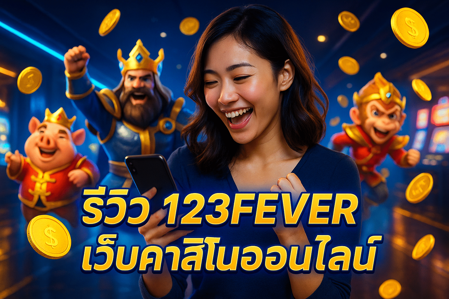 รีวิว 123FEVER เว็บคาสิโนออนไลน์สำหรับคนไทย